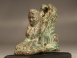 Phoenician bronze sphinx.