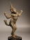 Graeco Roman bronze figure of a grotesque man (- a balsamarium).