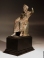 Roman bronze seated Zeus.