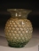 Roman moulded light green glass ???Grapes?? flask with short neck