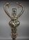 Near Eastern bronze heraldic animal standard.