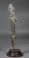 Phoenician bronze Falcon Horus harpoon pendant.