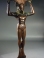 Greek Late Archaic bronze Kouros ??? Patera handle.