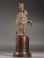 Roman silver figurine of Tyche-Fortuna.