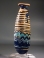 Eastern Mediterranean core-formed blue glass Alabastron.