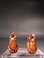 Greek gold pair of earrings.