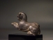 Greek silver leaping panther