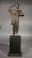 Roman archaistic bronze figure of Athena Promachos.