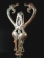 Near Eastern bronze heraldic animal standard.
