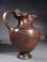 Roman bronze oinochoe with panther handle.