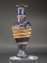 Hellenistic core-formed blue glass spindle-shaped unguentarium.