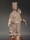 Roman silver figurine of Tyche-Fortuna.