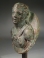 Greek Hellenistic Bronze Herakles Roundel. Portrait of a ruler.