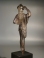 Roman archaistic bronze figure of Athena Promachos.