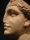 Hellenistic marble head of Dionysus.