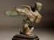 Greek Classical bronze sphinx.