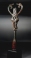 Near Eastern bronze heraldic animal standard.