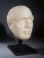 Roman marble portrait head of a man.