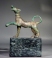 Roman bronze dog.