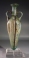 Roman green glass amphoriskos.