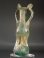 Roman bluish-green glass kuttrolf.