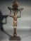 Greek Late Archaic bronze Kouros ??? Patera handle.