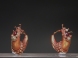Greek gold pair of earrings.