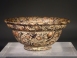 Roman millefiori mosaic glass patella cup.