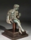 Hellenistic bronze Pan playing the syrnix.