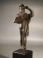 Roman archaistic bronze figure of Athena Promachos.
