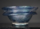 Early Roman blue glass small cosmetic bowl.