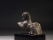 Greek silver leaping panther