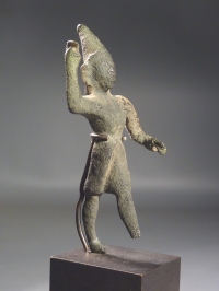 Syro-Hittite silver figurine of a smiting god.