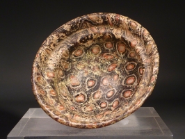 Roman millefiori mosaic glass patella cup.