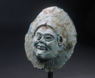Classical Greek Bronze Gorgon phalera.