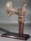 Near Eastern bronze axe head.